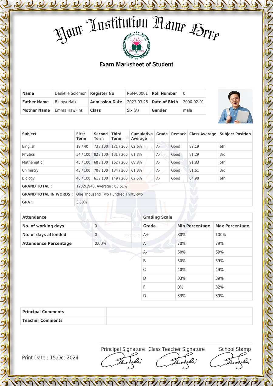 Ramom School - Multi Branch School Management System